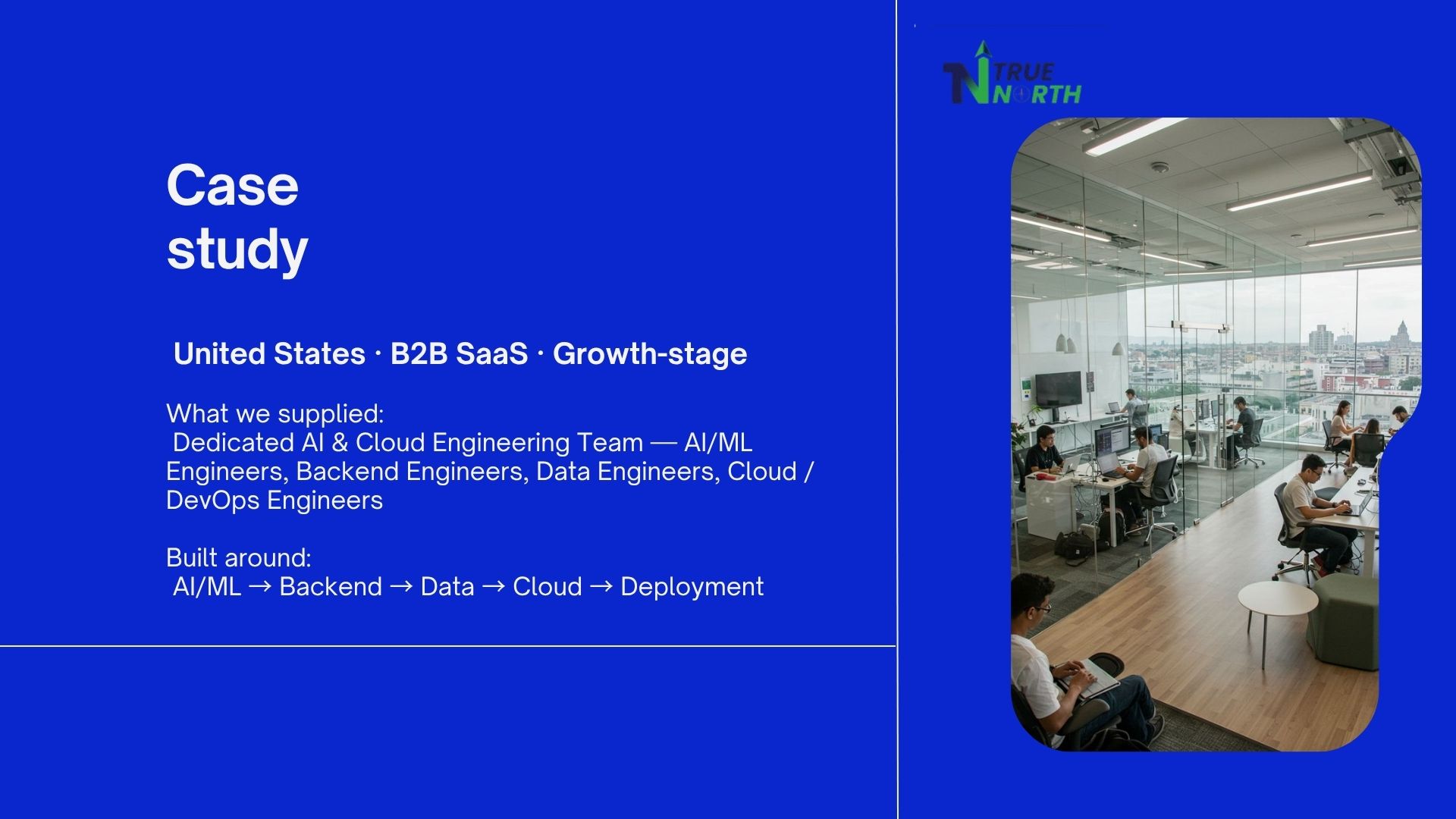 AI engineering team built for a US SaaS company