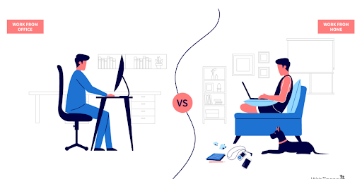 Office vs Remote Work Comparison